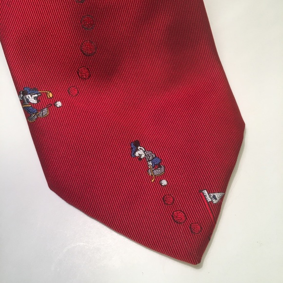 Disney Mickey Golf Tie by Balancine The Tie Works - Picture 5 of 5